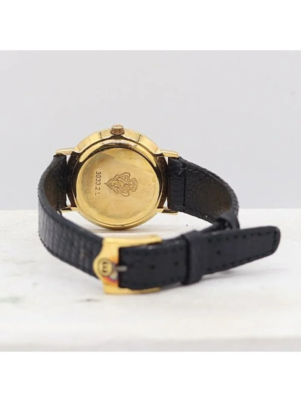 Gucci 3000.2 L Quartz Black Dial Watch